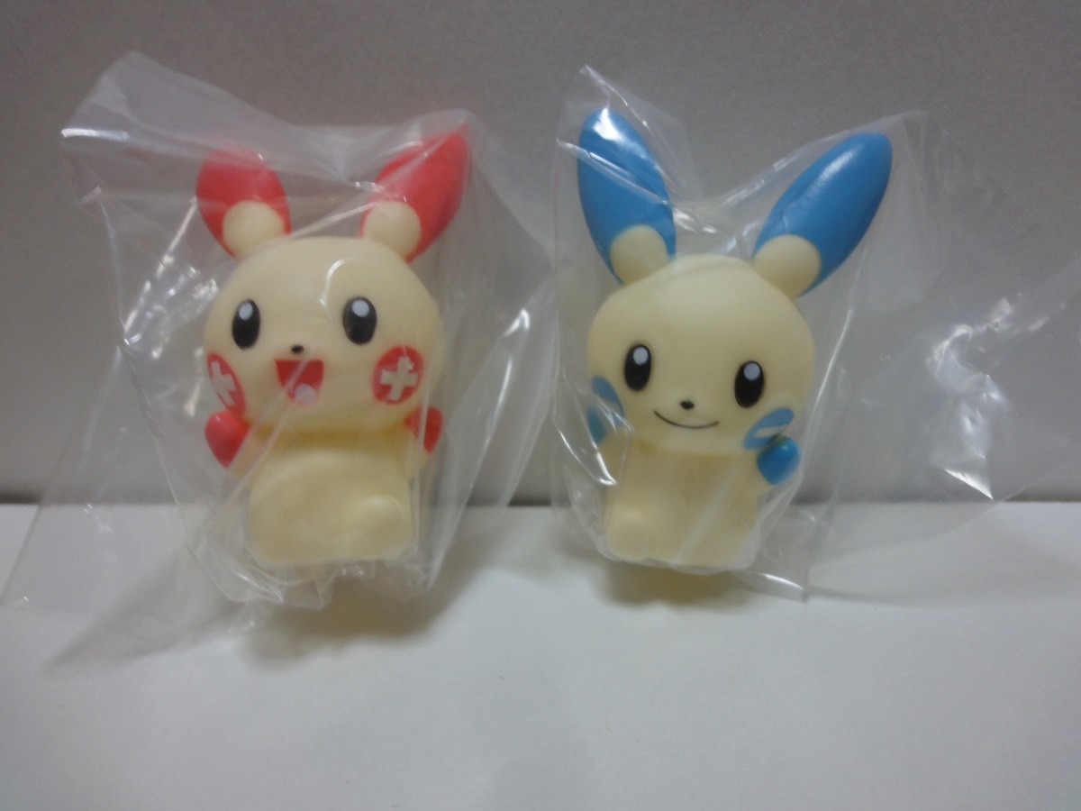新品】ポケモンキッズ ○ プラスル＆マイナン 蓄光版＆クリア含む8種類