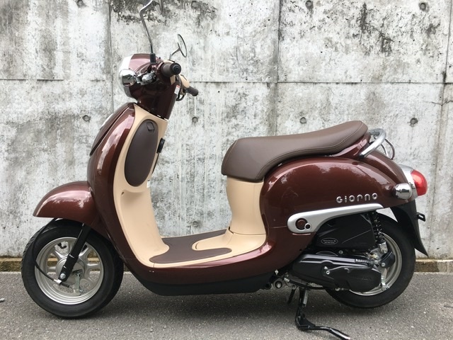 ☆7万円 ジョルノ セル1 実働車☆ホンダ AF70 人気の茶色！原付