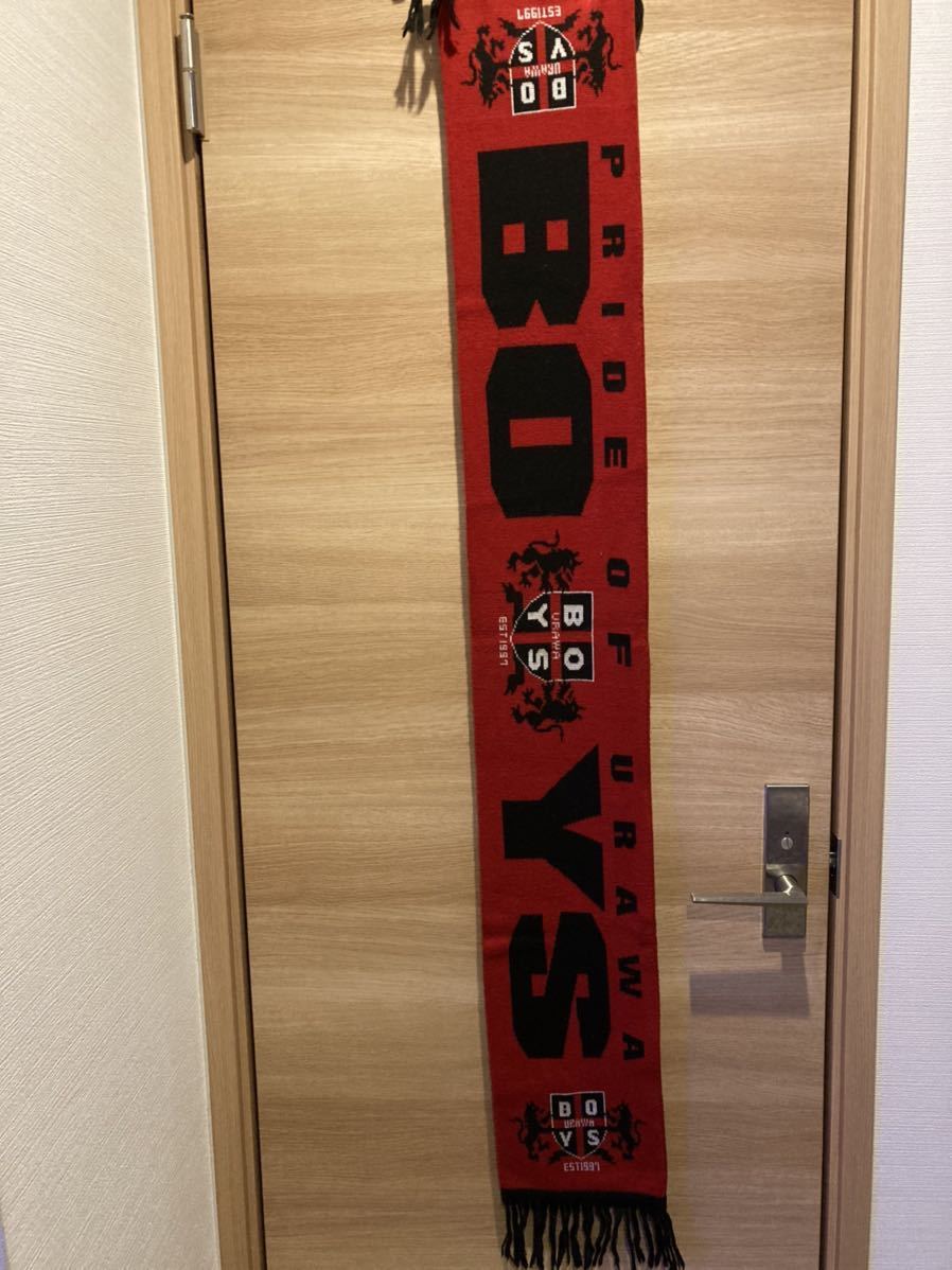 浦和レッズ　マフラー　URAWA BOYS 浦和レッズ URAWA BOYS マフラー - メルカリ