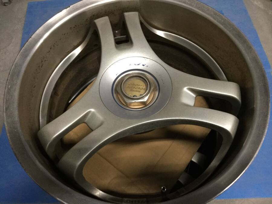 希少 YOKOHAMA スーパーアドバンレーシングSA3R (4本組) 旧車ホイール