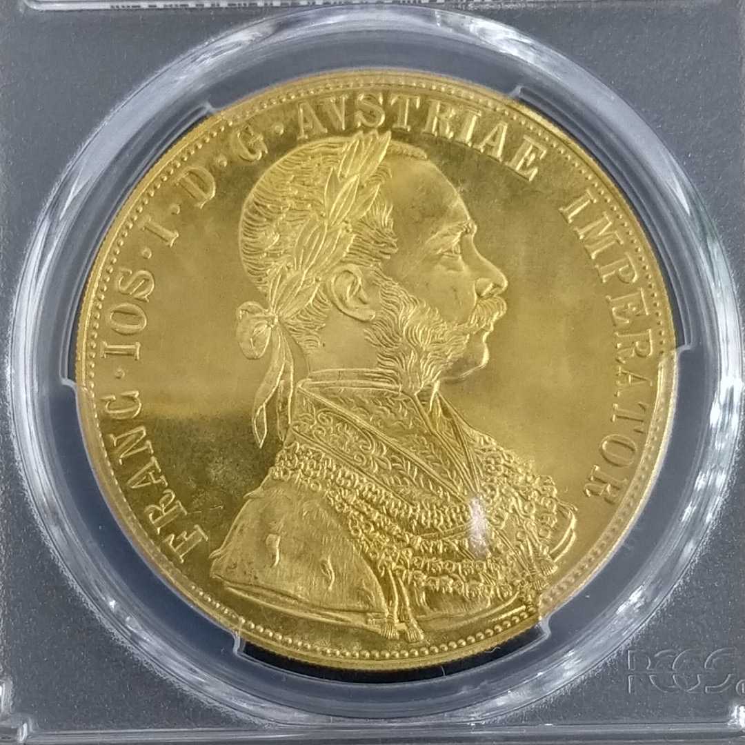世界準最高 PCGS MS67 フランツ・ヨーゼフ1世 19154ダカット 金貨