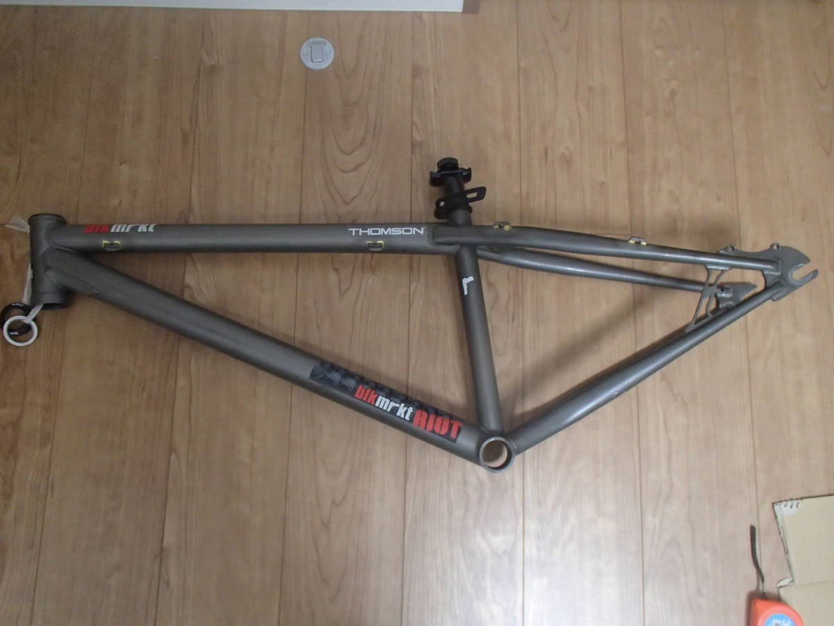 BLKMRKT RIOT マウンテンバイクフレーム BlkMrkt Bikes The Riot - Pinkbike