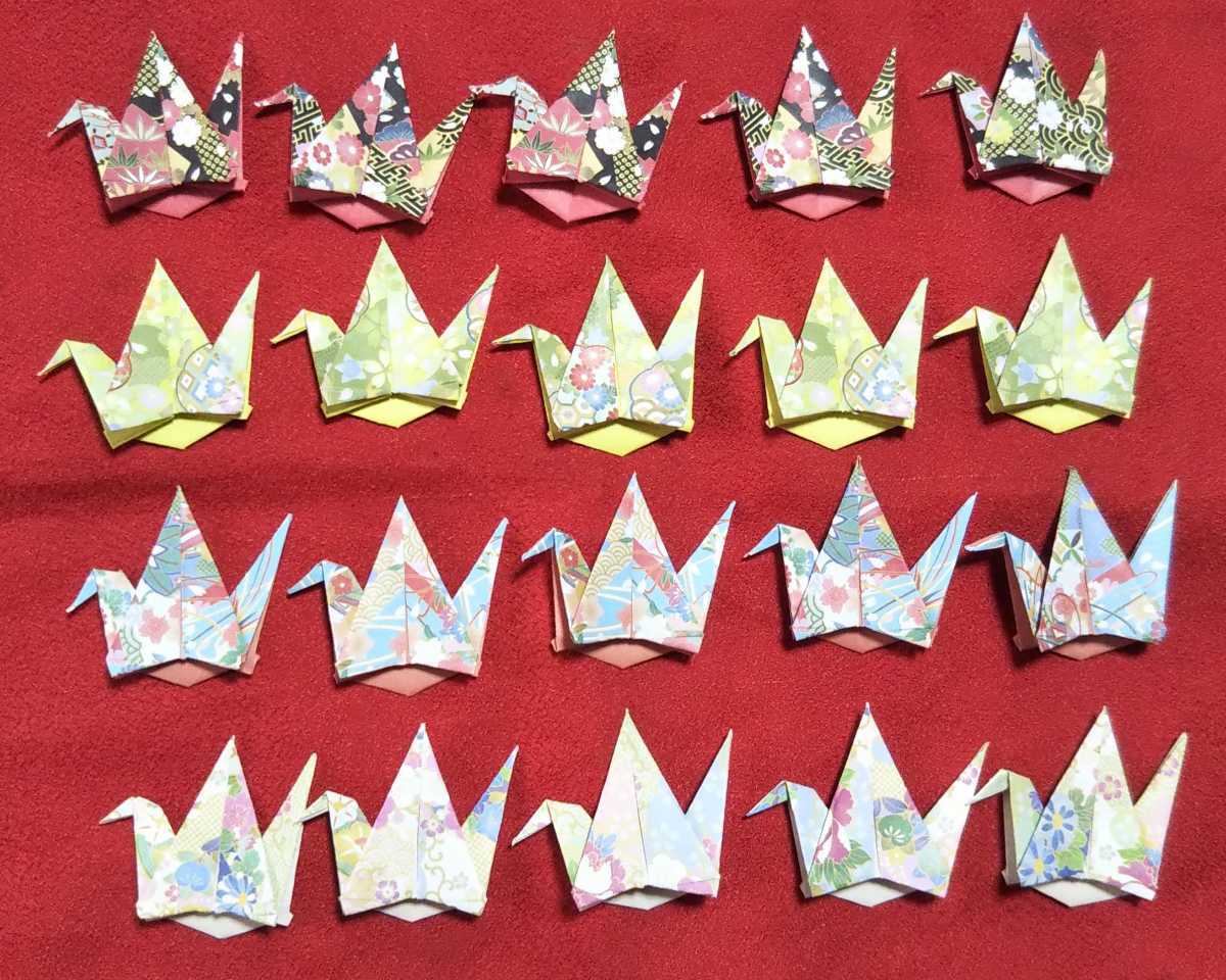 新品 ハンドメイド手作りペーパークラフト 折り紙 鶴のメモクリップ 4種類 5個 個セット 壁面飾り リース材料 ギフトラッピング の落札情報詳細 ヤフオク落札価格情報 オークフリー スマートフォン版