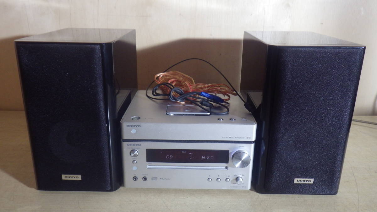 ONKYO オンキョーCR-S1 D-SE600スピーカーセット ONKYO オンキョーCR-S1 D-SE600スピーカーセット
