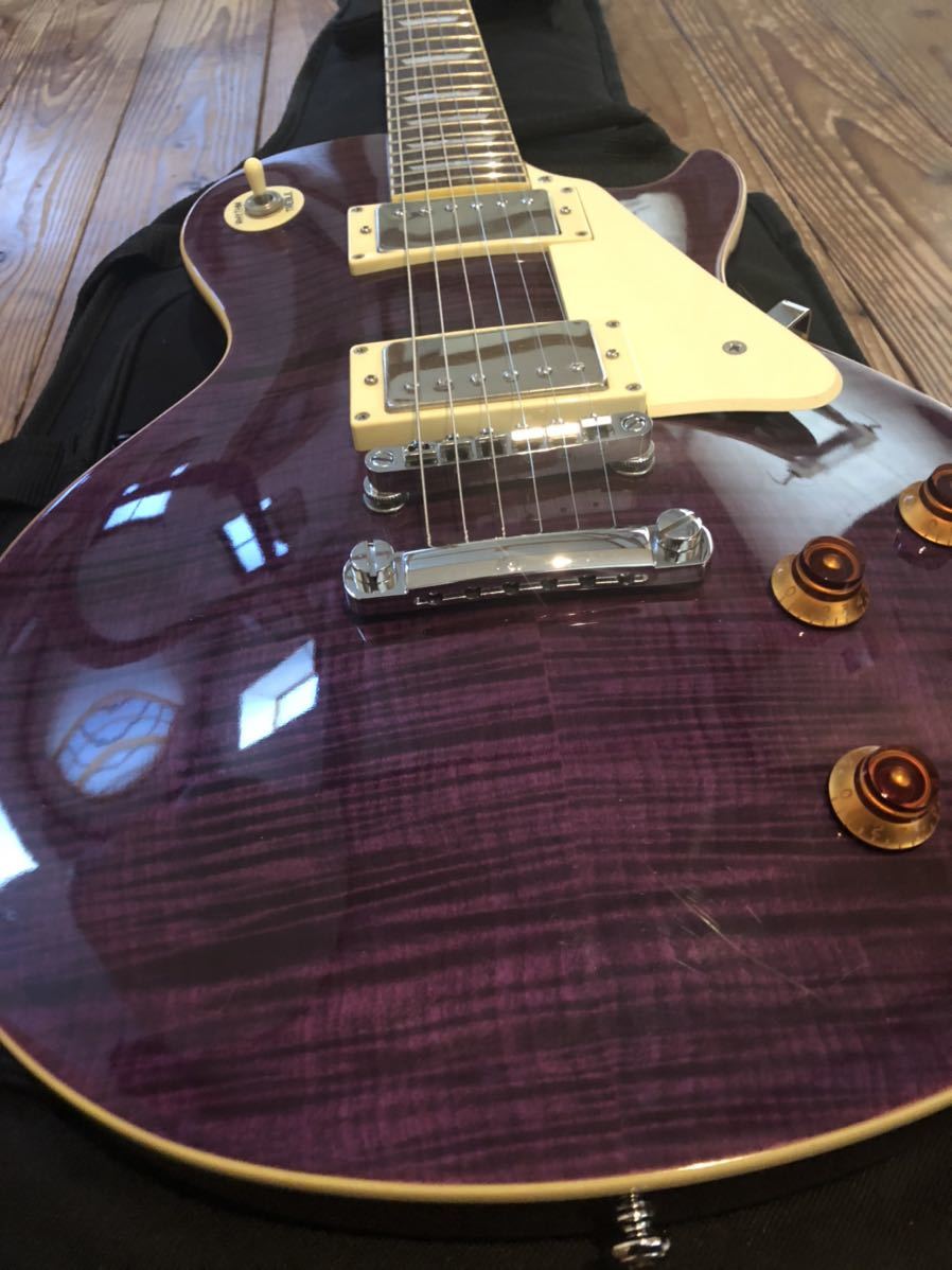 Grass Roots レスポールタイプ レアカラー パープル 【公式通販】