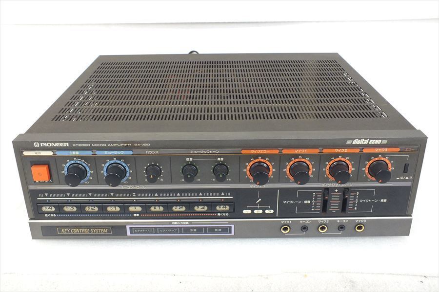 パイオニア カラオケアンプPioneerSA-V20Ⅱ 【公式通販】