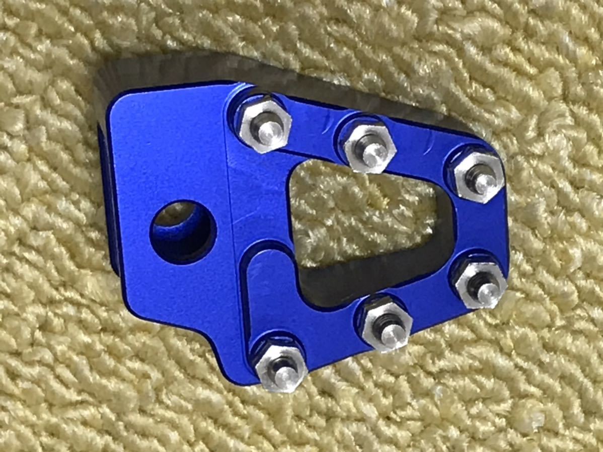 セロー225／250 トリッカー用、純正加工ワイドブレーキペダル セロー250 ワイドブレーキペダル 黒 ① セロー250 ⁄ セロー225 ⁄ DT125