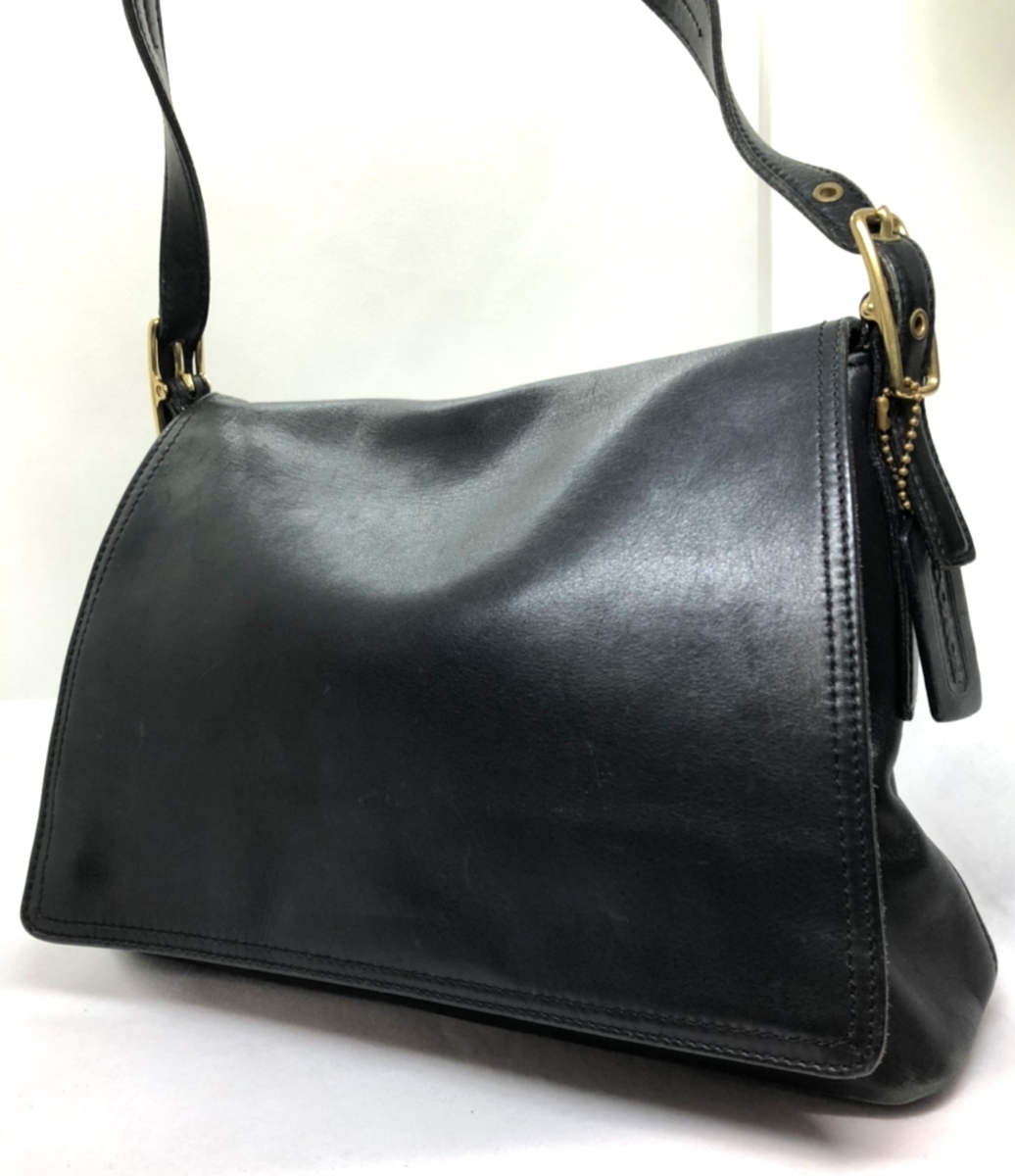 COACH/コーチ/OLD COACH/オールドコーチ/レザー/9828/ブラック/黒