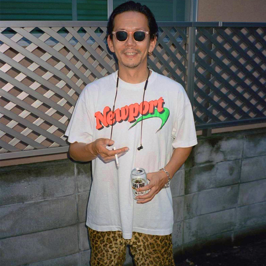 野村訓市着用｜箱付き 90sVtg Newport Tee [L]｜90年代デッドストック