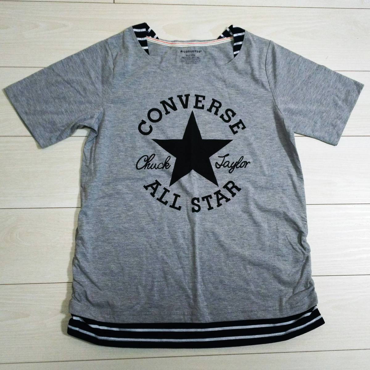 Converse コンバース レディース 半袖 Tシャツ L ワンピース America S Original の落札情報詳細 ヤフオク落札価格情報 オークフリー スマートフォン版