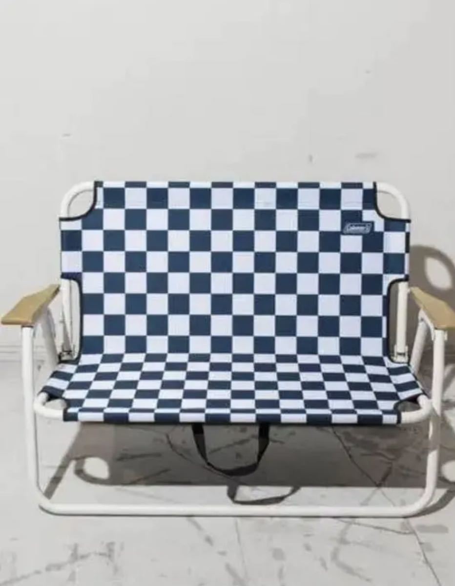 新品】ユナイテッド アローズ 別注 コールマン ベンチ 市松 キャンプ