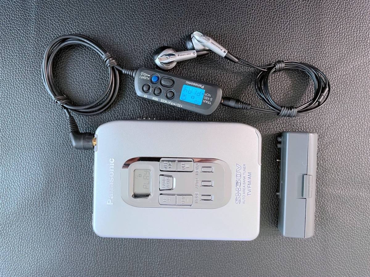 美品、動作OK】パナソニック ポータブルカセットプレーヤー RQ-SX30Vの