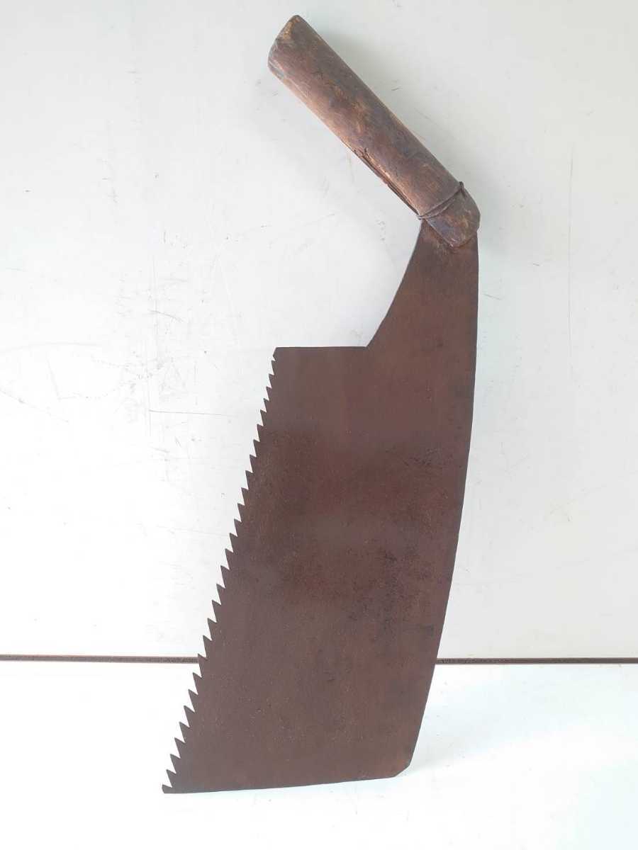 骨董品 大型ノコギリ 木挽き鋸 大鋸 ④