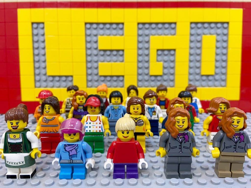 女性 レゴ ミニフィグ 大量体 子供 女の子 スチュワーデス など Lego 人形 シティ の落札情報詳細 ヤフオク落札価格情報 オークフリー スマートフォン版