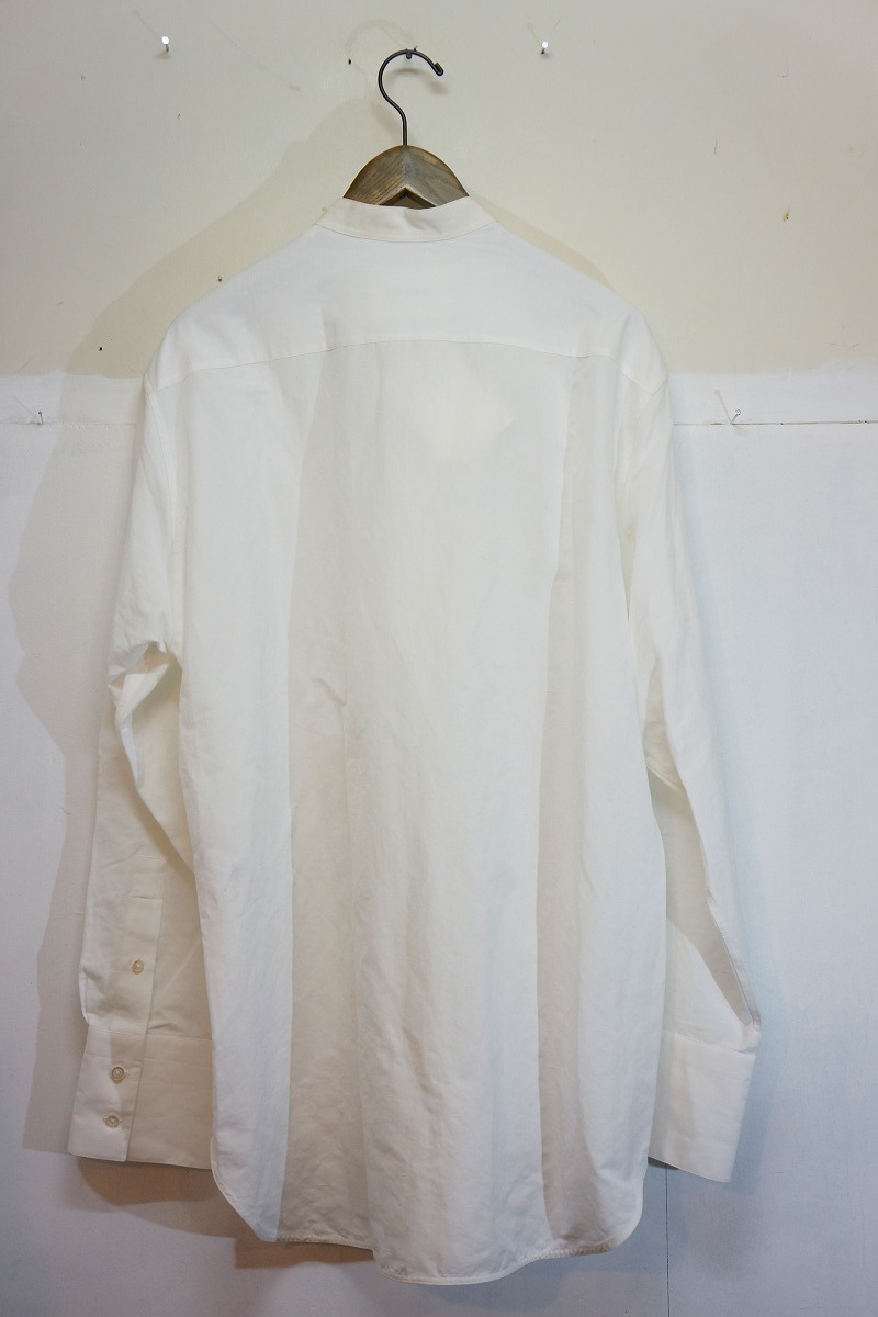 買いファッション JIL SANDER 20SS オーバーサイズ バンドカラーシャツ