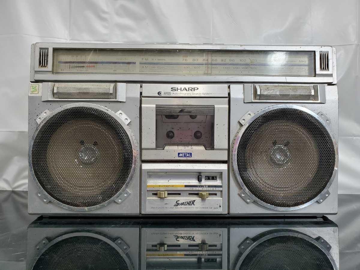 SHARP FM/AMラジオ カセットテープレコーダー　GF-229 SHARP FM/AMラジオ カセットテープレコーダー GF-229 - メルカリ
