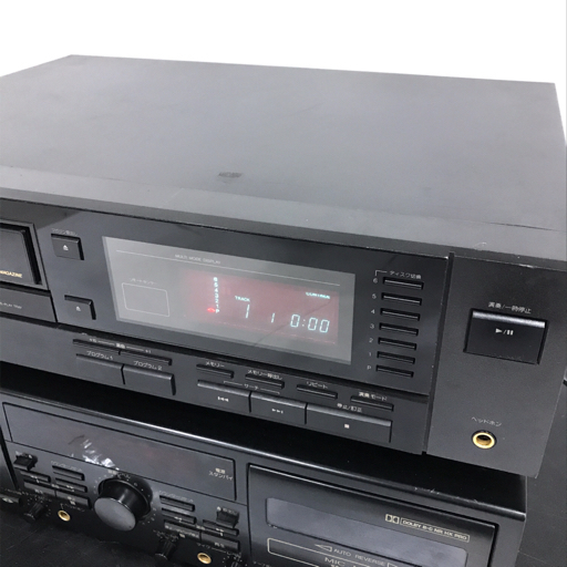 1円 Victor XL-M603 CDプレーヤー TD-W603MKII ダブルカセットデッキ 2