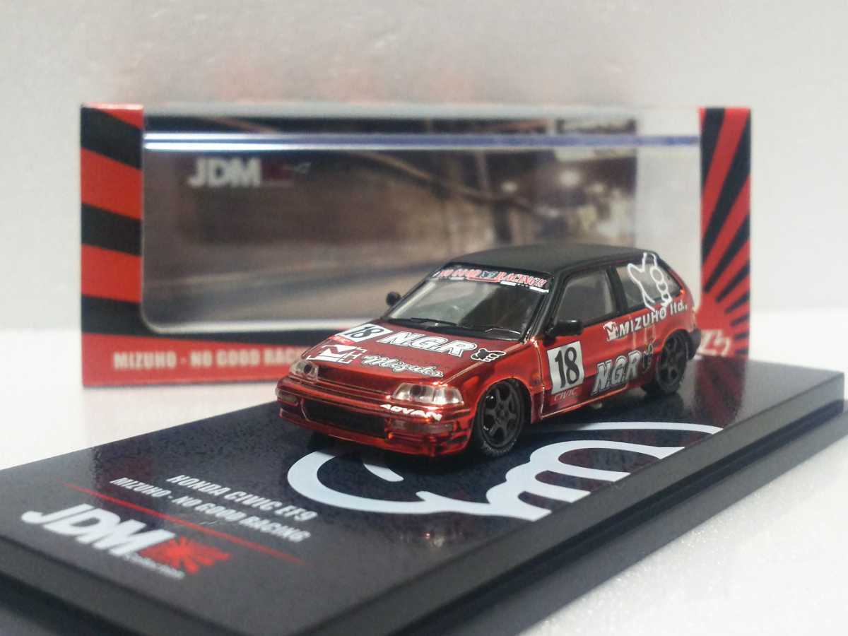 INNO 1/64 ホンダ グランドシビック EF9 ミズホ ノーグッドレーシング