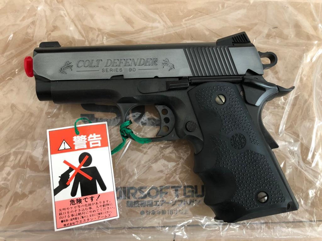 WA COLT DEFENDER カーボンブラック ウエスタンアームズ】コルト ディフェンダー カーボンブラック