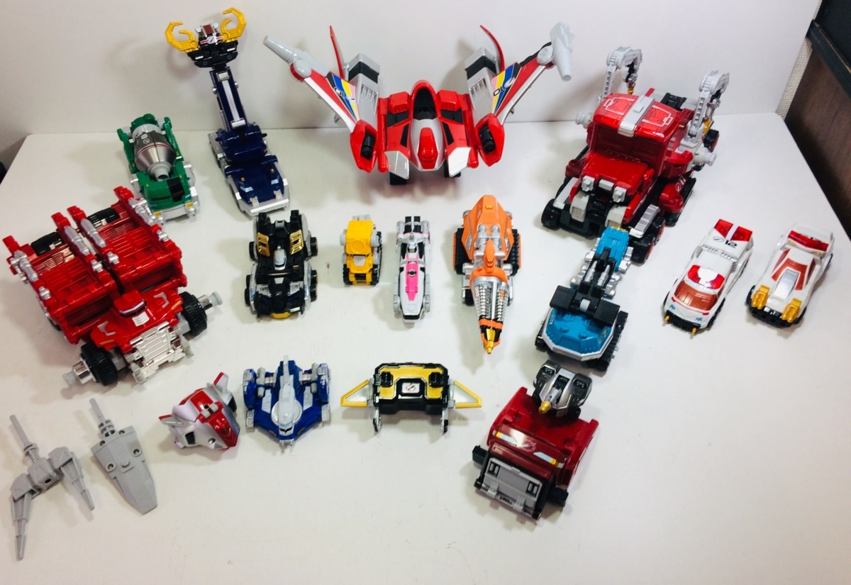 ジャンク】BANDAI 轟轟戦隊ボウケンジャー＜合体 ダイボウケンDXまとめ