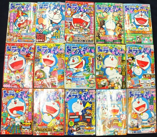 ドラえもん 総集編 2007/20114/2012/2013/2014/2015 15冊セットの落札