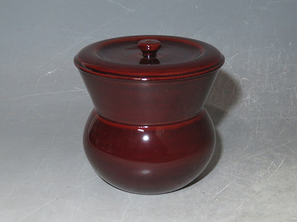 無銘 真塗 棗 茶道具 仕覆付 C443 NT5（茶道具 薄茶器 棗