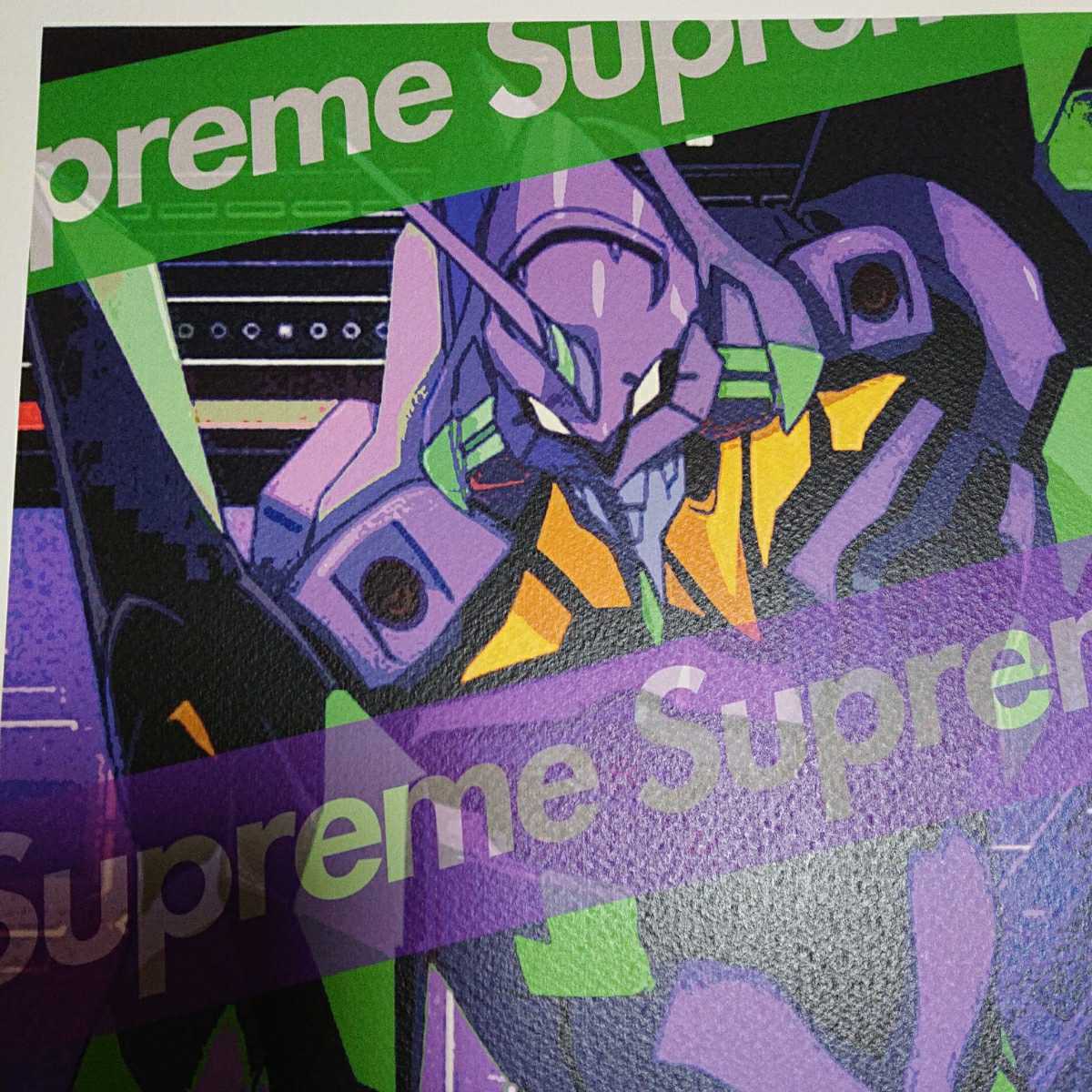 2020年 世界限定100枚 DEATH NYC アートポスター エヴァ×シュプ 2020年