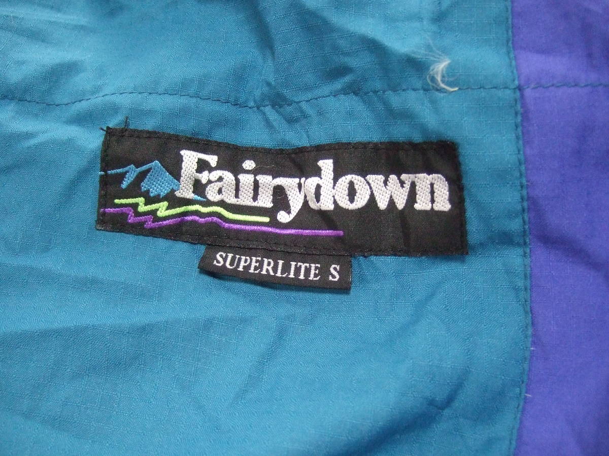 廃盤】FAIRYDOWN フェアリーダウン 寝袋 ニュージーランド