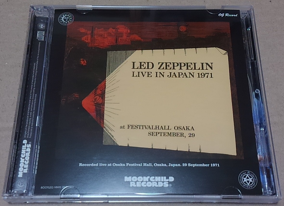 2CD】LED ZEPPELIN / LIVE IN JAPAN 1971 OG RECORD□MOONCHILD