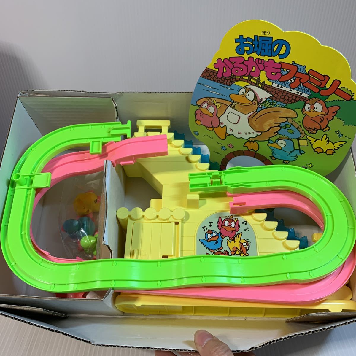 TOYBOX トイボックス お堀のかるがもファミリー レア希少 昭和レトロ当時物 TOYBOX トイボックス お堀のかるがもファミリー レア希少 昭和