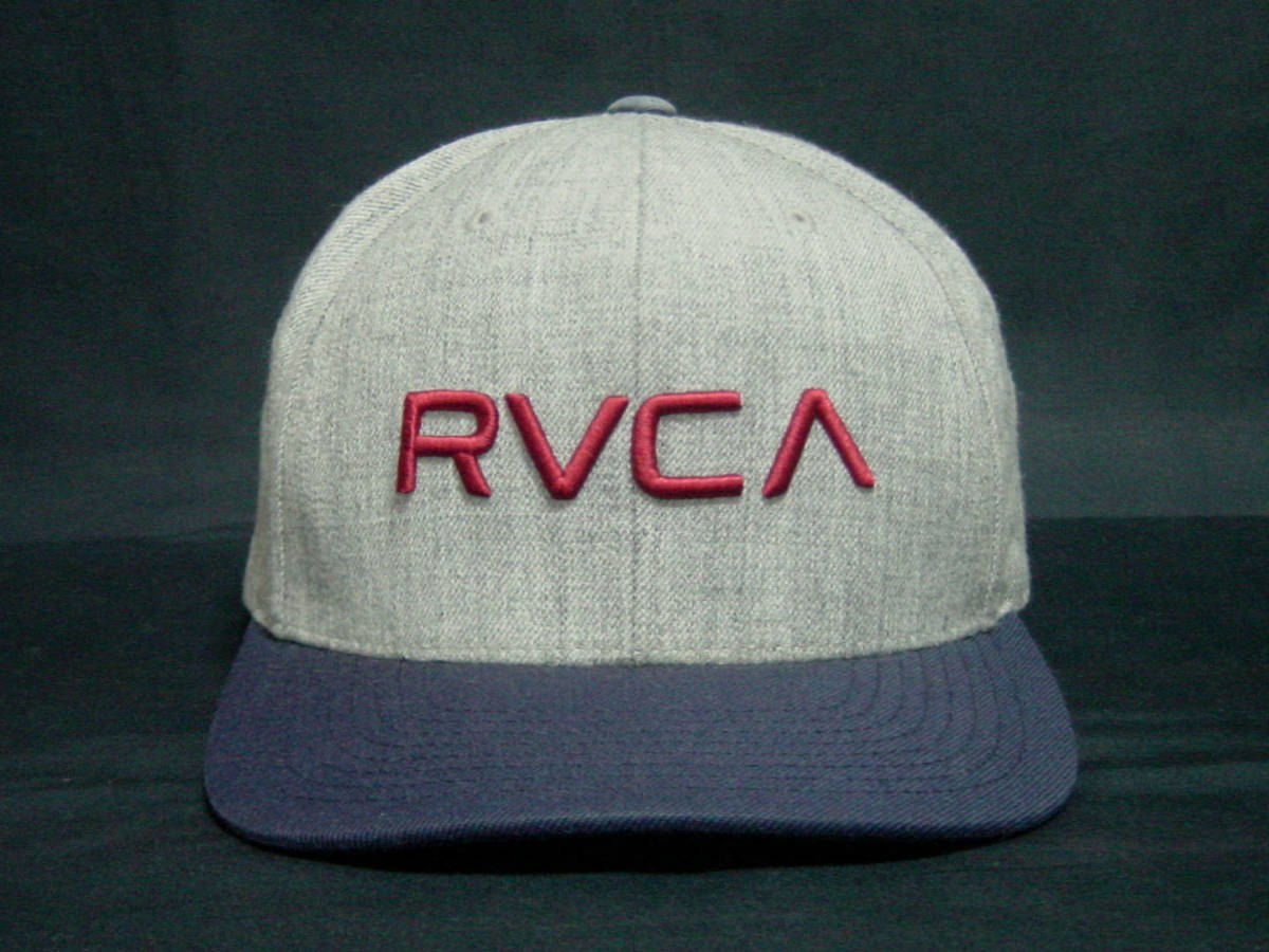 オシャレなデザイン Rvca ルーカ ルカ スナップバック キャップ 帽子 サーフ スケートボード スノーボード ストリート の落札情報詳細 ヤフオク落札価格情報 オークフリー スマートフォン版