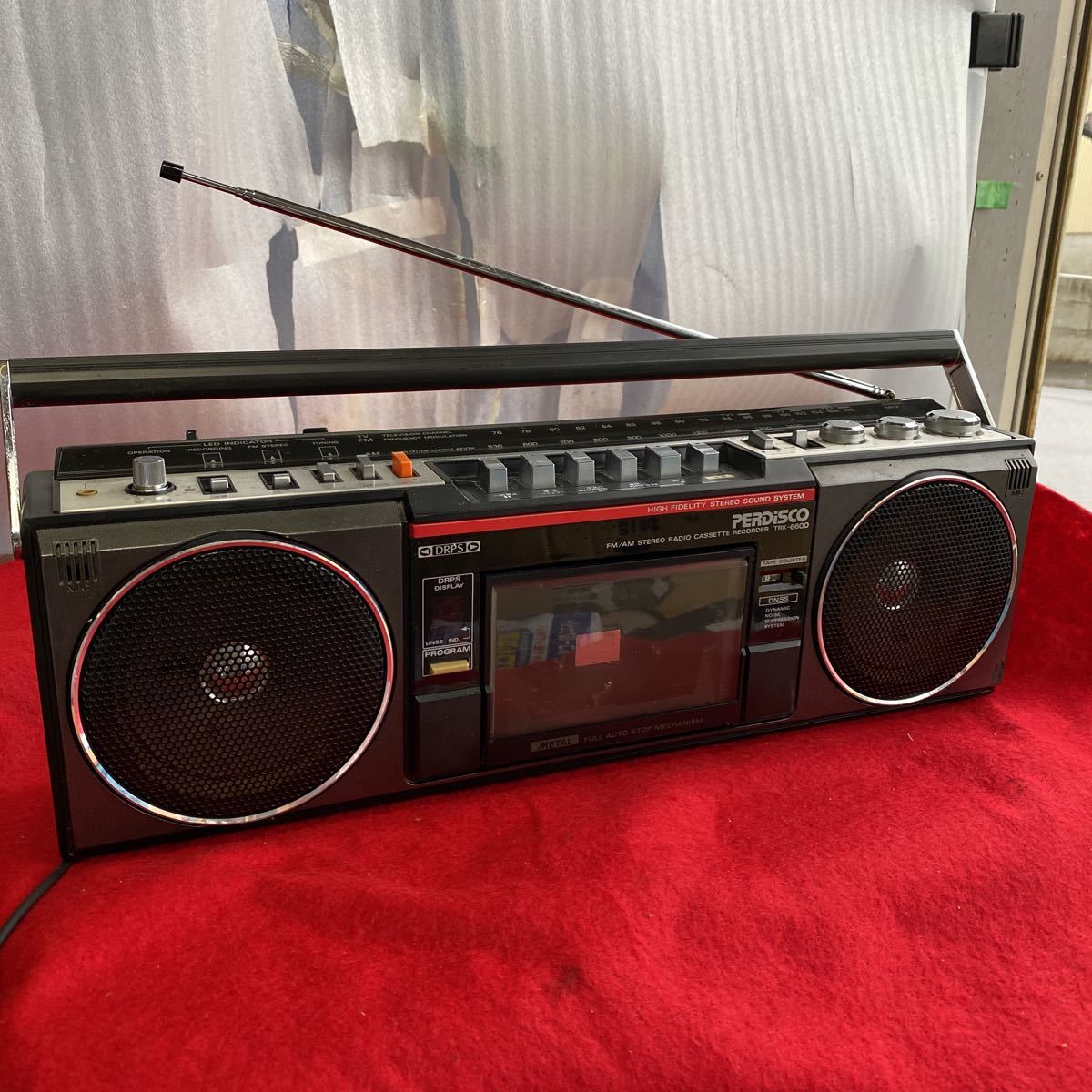 HITACHI パディスコ TRK-8600RM ラジカセ レトロ