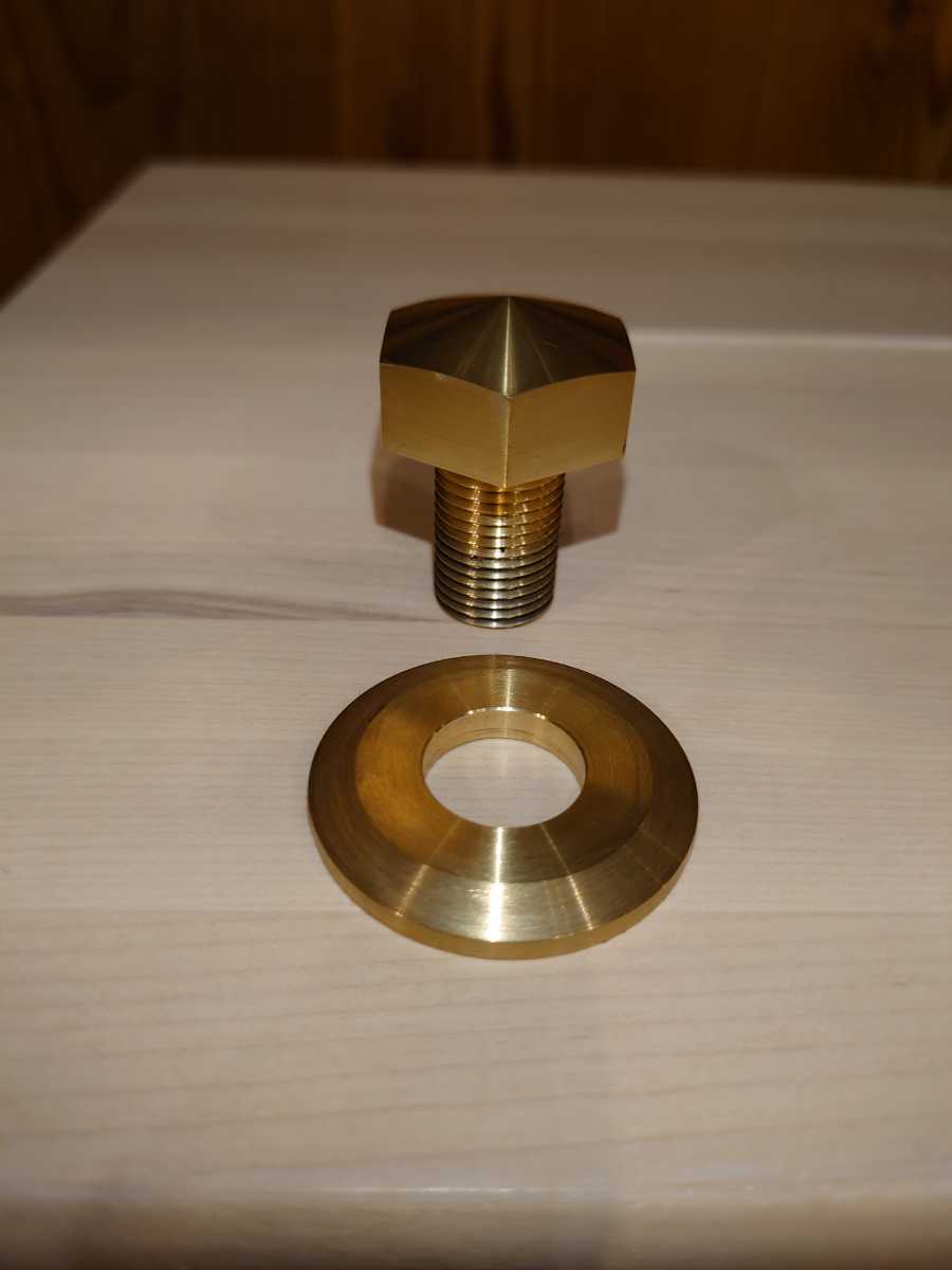 当時物 ？ カワサキ Z1 Z2 トップブリッジ ステム センターボルト