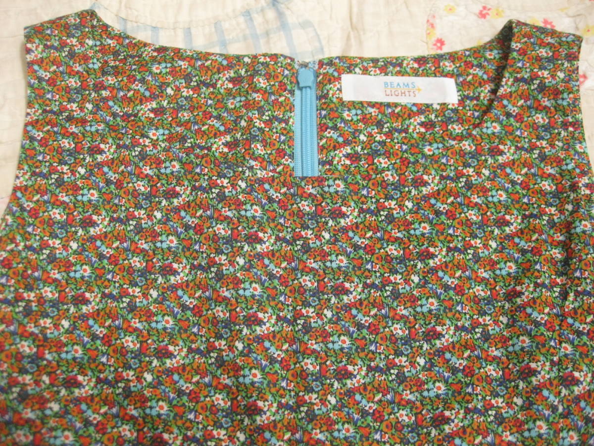 ビームスライツ リバティ アリスビクトリア柄 ノースリーブワンピース ３６ S Liberty タナローン 廃盤 花柄 縮小柄 の落札情報詳細 ヤフオク落札価格情報 オークフリー