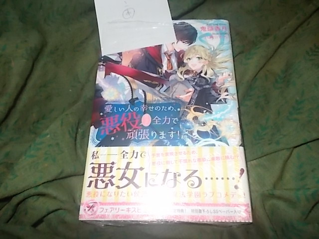新品 単 サイン本 愛しい人の幸せのため 悪役だって全力で頑張ります フェアリーキス 鬼頭香月 著 八美 わん その他 の落札情報詳細 ヤフオク落札価格情報 オークフリー スマートフォン版