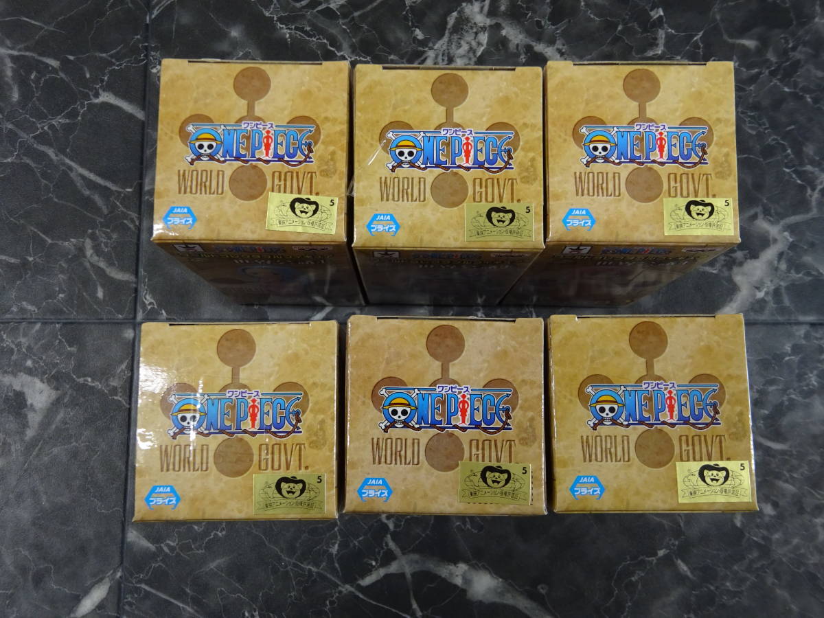 One Piece ワンピース ワールドコレクタブルフィギュア 世界会議1 全6種 未開封セット ビビ カルー レベッカ コビー ヘルメッポ ヒナ の落札情報詳細 ヤフオク落札価格情報 オークフリー スマートフォン版
