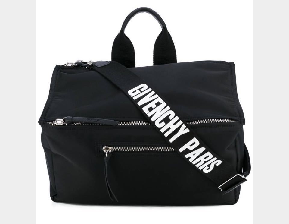 Givenchy Pandora バッグ ジバンシィ パンドラ ナイロン ジバンシー ロゴ 伊勢丹新宿自身購入 の落札情報詳細 ヤフオク落札価格情報 オークフリー スマートフォン版