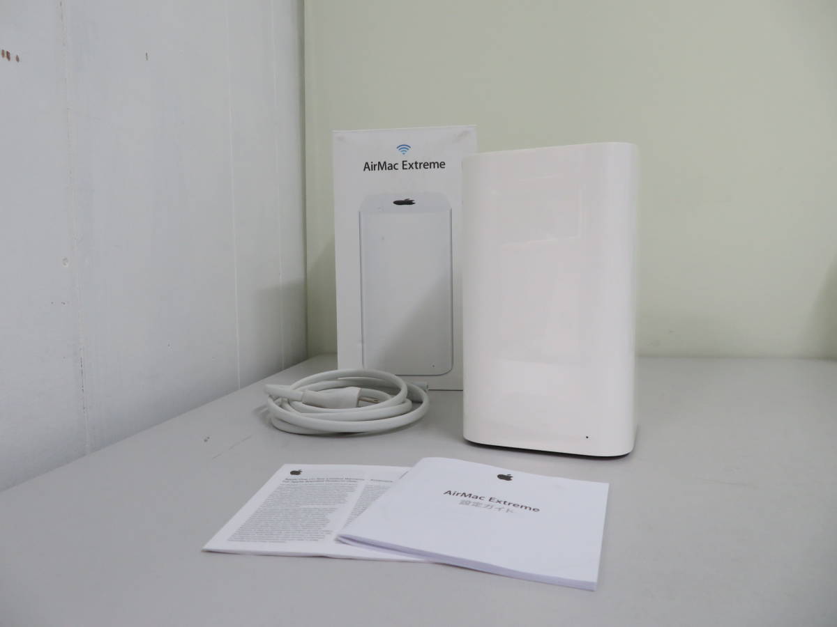 1408 Apple Airmac Extreme 802 11ac アダプター付き リセット済み の落札情報詳細 ヤフオク落札価格情報 オークフリー スマートフォン版