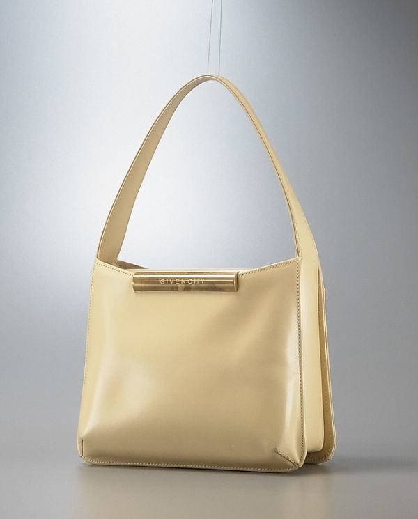 極美品》GIVENCHY（ジバンシィ）レザー ハンドバッグ ベージュ系 遠かっ