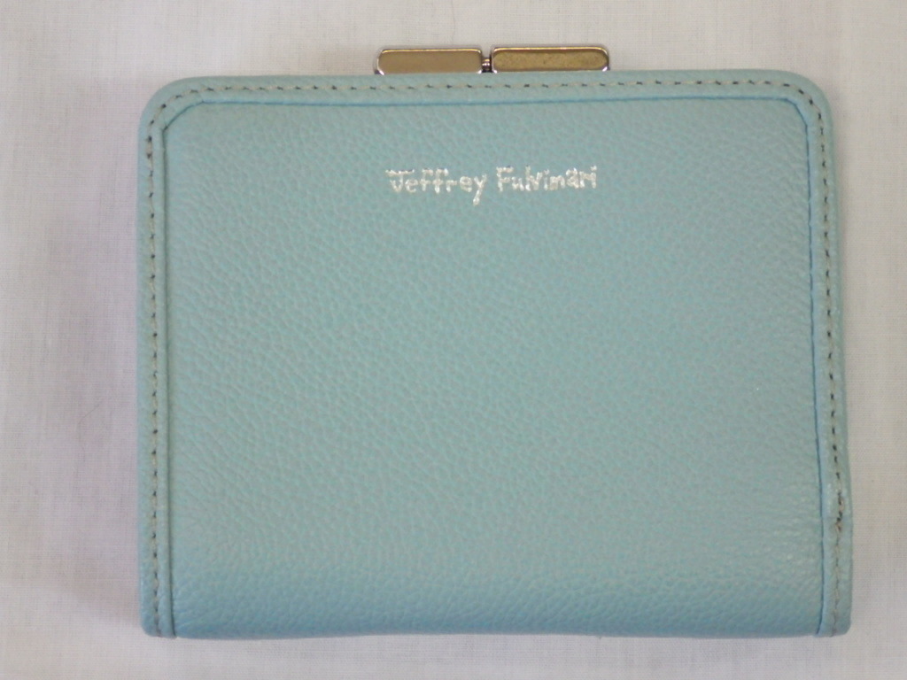 未使用 jeffrey fulvimari ジェフリー・フルビマーリ 二つ折り がま口  