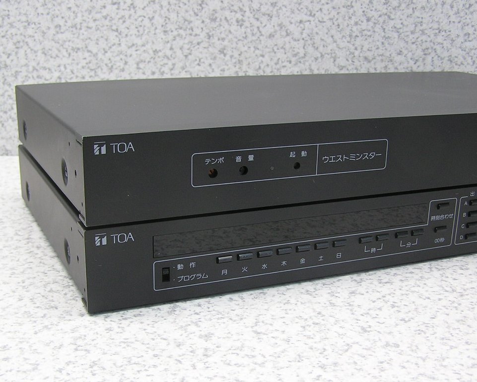 □TOA メロディクスチャイム ML-301B ＋ プログラムタイマー TT-104B
