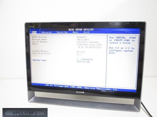 SONY PCV-A1114N 【公式通販】