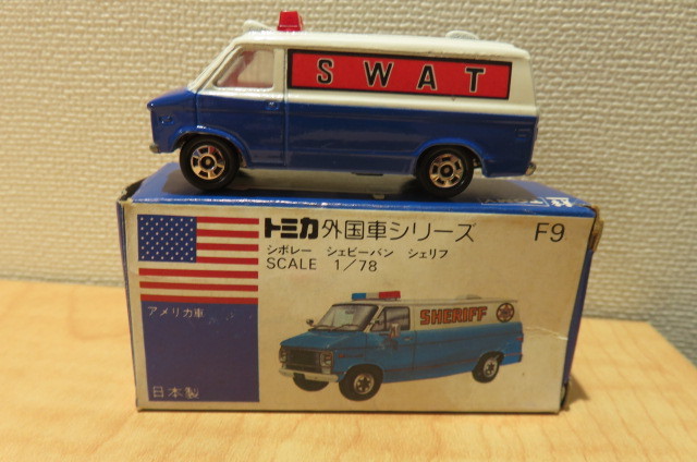 トミカ F22 外国車シリーズシボレー1/78