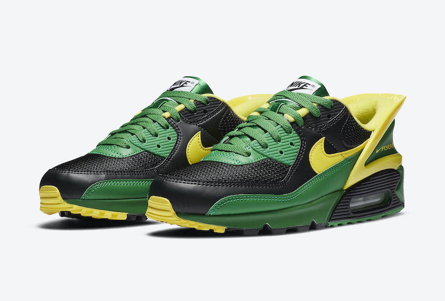 27cm ナイキ エア マックス 90 オリーブ/黒/黄 DQ4071-200 NIKE