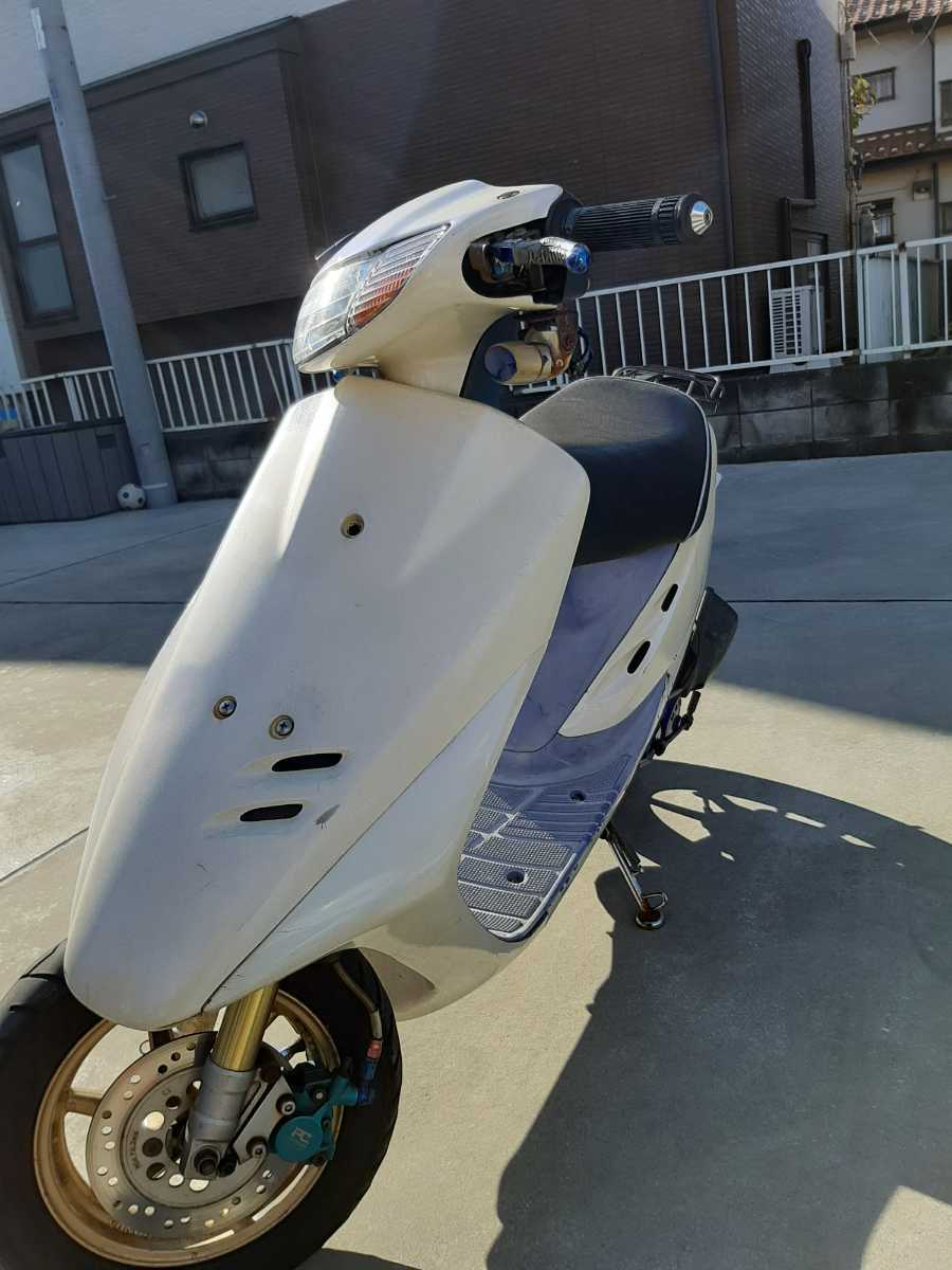 Gwセールdio Af27 金ホイール ディスク化済みその他改造多数 純正パーツもエンジンも全部まとめて引き取れる方限定 自賠責保険付き の落札情報詳細 ヤフオク落札価格情報 オークフリー スマートフォン版