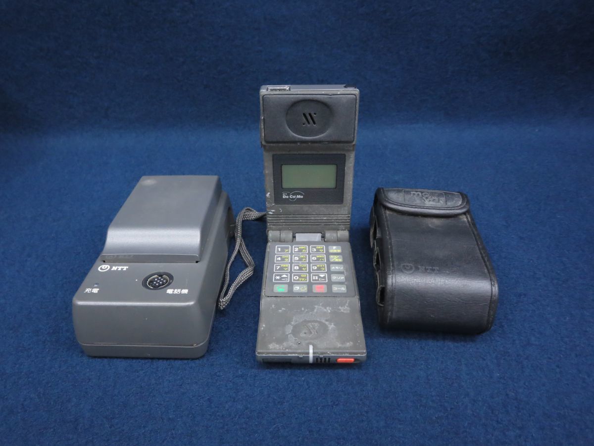 NTT DoCoMo MOVA/ドコモ 初代ムーバ TZ-804 箱、付属品多数 TZ-804型 携帯
