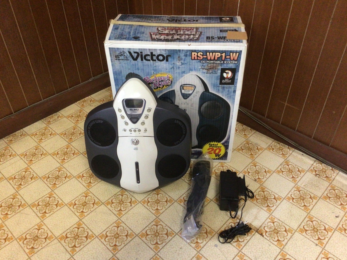 victor RS−WP1-W 本体のみ Yahoo!オークション - ‡0375 ビクター サウンドロケット RS-WP1