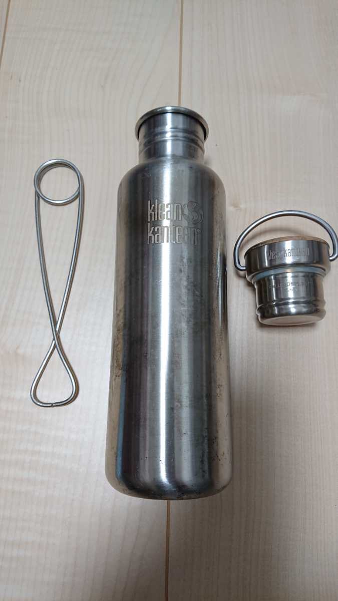 Klean Kanteen クリンカンティーン ステンレスボトル 800ml おまけボトルハンガー付き ブッシュクラフト 焚き火 の落札情報詳細 ヤフオク落札価格情報 オークフリー スマートフォン版