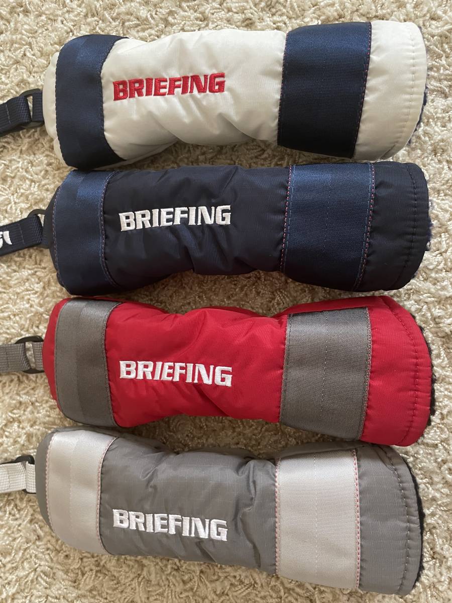 ブリーフィング キャディバッグ CR-10 ヘッドカバーセット BRIEFING CR