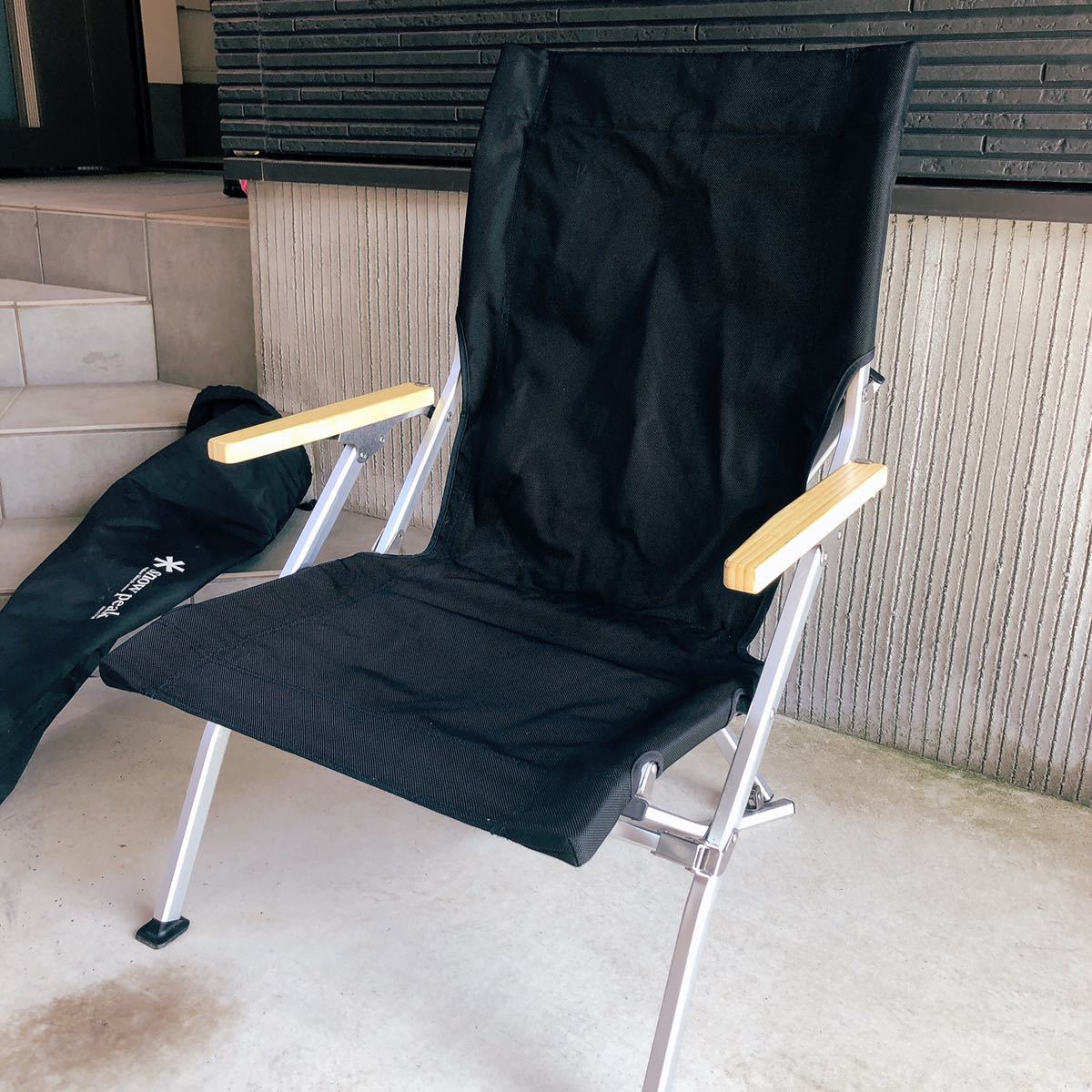 snow peak ローチェア30 ブラック 雪峰祭 2脚 【公式通販】